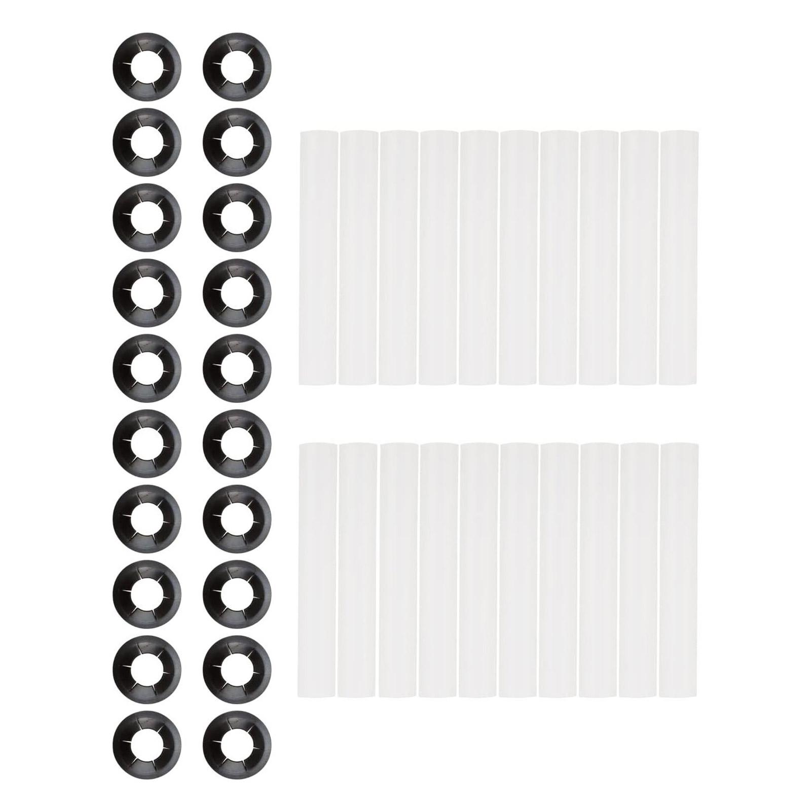 20 set Quiet Garage Door Hinge Rollers ABS Roller Sleeves Quiet Rollers Upgrades for Long Lasting & Quiet Functionality 1
20 set Quiet Garage Door Hinge Rollers ABS Roller Sleeves Quiet Rollers Upgrades for Long Lasting & Quiet Functionality 1