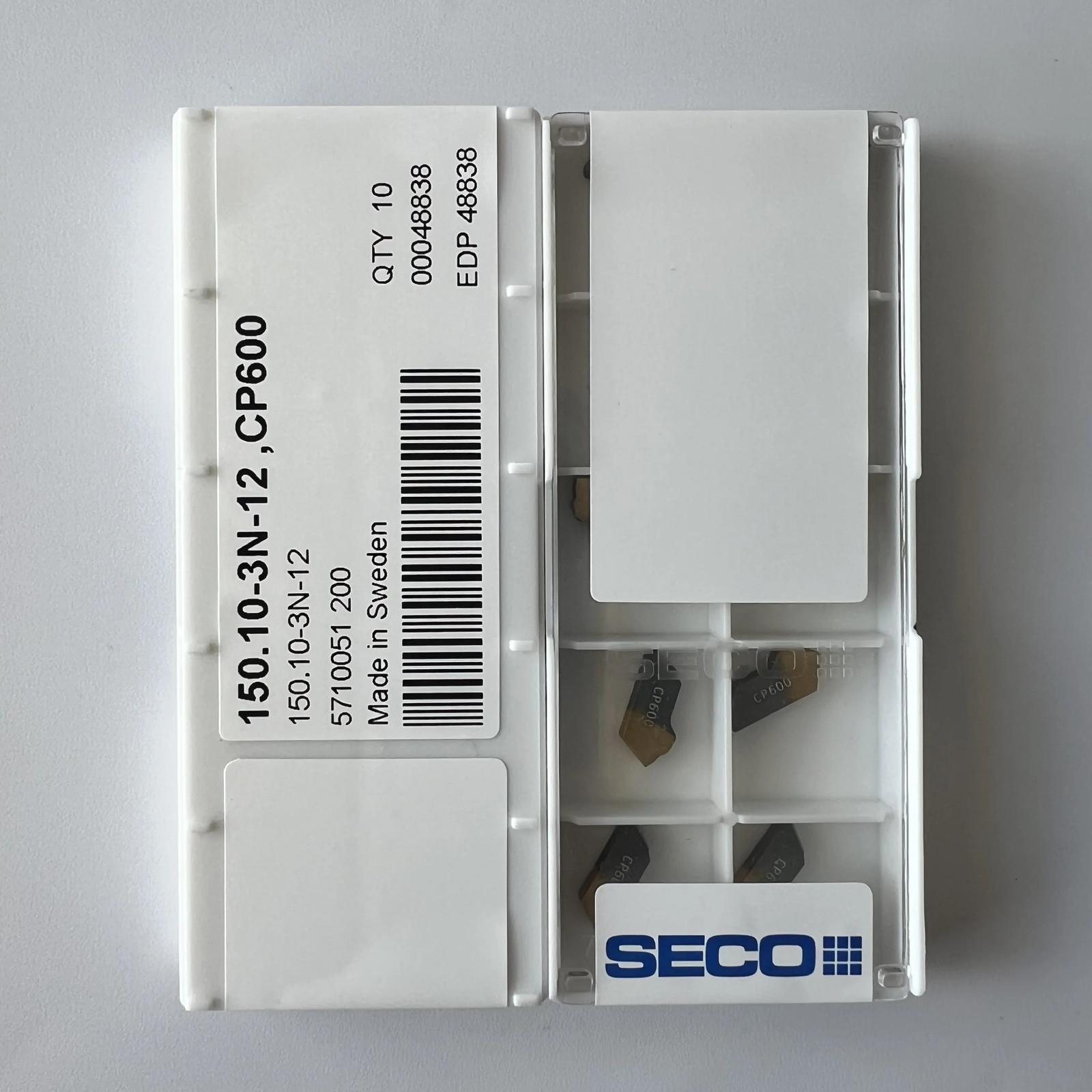 SECO / 150.10-3N-12,CP600 / Industrial indexable Carbide Inserts 10 Pcs
SECO / 150.10-3N-12,CP600 / Industrial indexable Carbide Inserts 10 Pcs