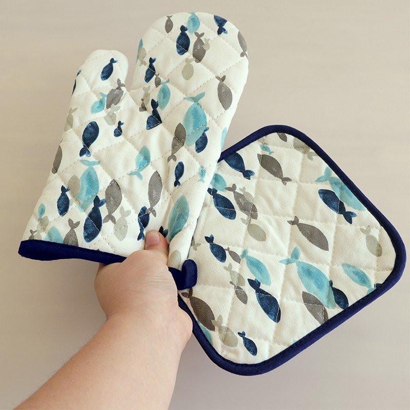 1Pc Cotton Mediterranean Style Blue Fish Microwave Glove Baking Potholder Insulation Pad Table Mat S
1Pc Cotton Mediterranean Style Blue Fish Microwave Glove Baking Potholder Insulation Pad Table Mat S