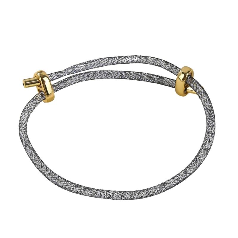 Customizable Steel Wire Chain Wristband With Quick Release Mechanism Adjustable Wristband Jewelry Accessories чорний
Customizable Steel Wire Chain Wristband With Quick Release Mechanism Adjustable Wristband Jewelry Accessories чорний