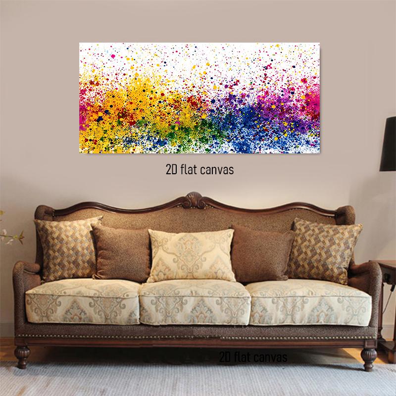 1pcs Colorful Ink Splashing Abstract Canvas Decorative Painting Modern Minimalist Living Room Bedroom Entrance Wall Art Hanging (as the picture,50x100cm No Frame)
1pcs Colorful Ink Splashing Abstract Canvas Decorative Painting Modern Minimalist Living Room Bedroom Entrance Wall Art Hanging (as the picture,50x100cm No Frame)