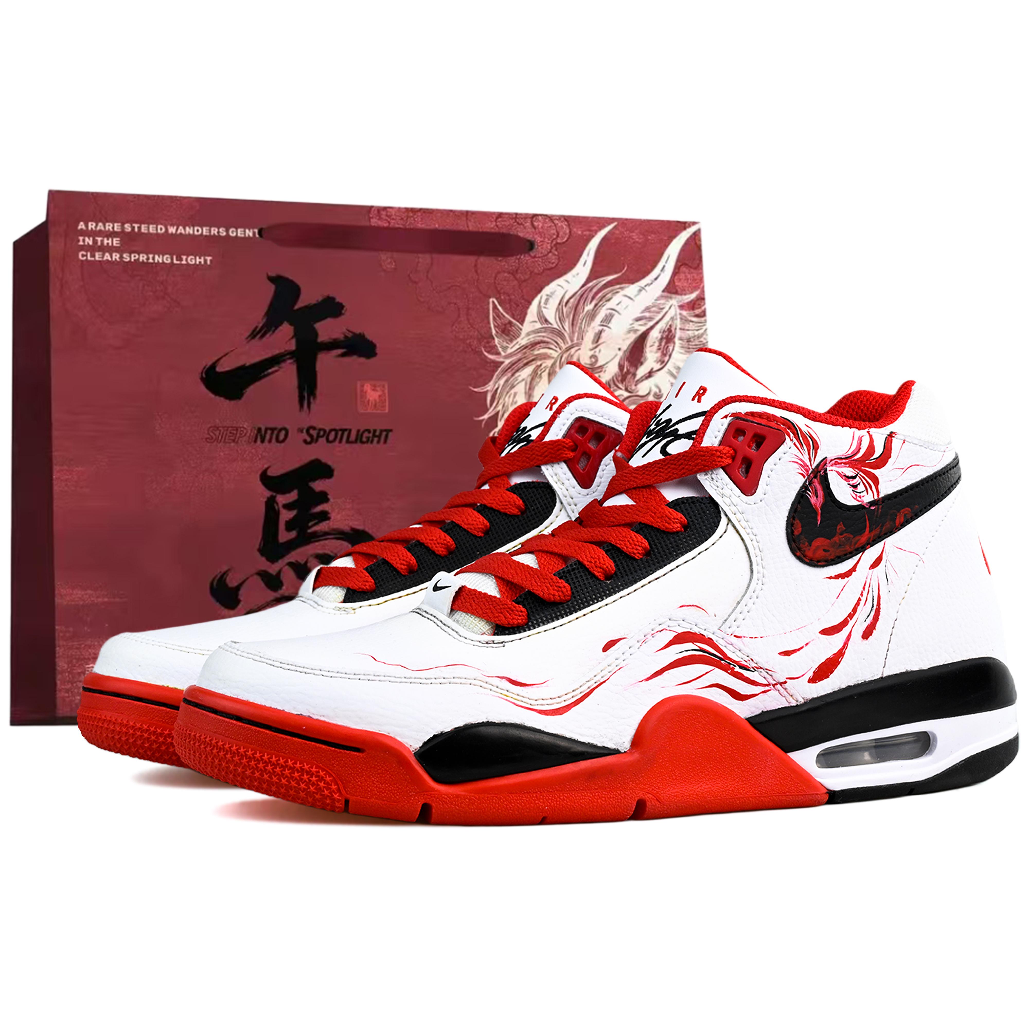 Nike Flight Legacy Abrasion Resistant Coverage Mid top Vintage Basketball Shoes Men s BQ4212-100(Team1599-BOX) 39
Nike Flight Legacy Abrasion Resistant Coverage Mid top Vintage Basketball Shoes Men s BQ4212-100(Team1599-BOX) 39