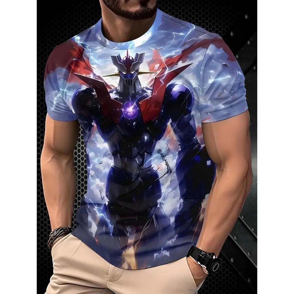 Classic Anime Mazinger Z Robot 3D Print T-shirt Summer Men Women Cartoon Tee Y2k Top Casual Harajuku Street Short Sleeve T shirt M
Classic Anime Mazinger Z Robot 3D Print T-shirt Summer Men Women Cartoon Tee Y2k Top Casual Harajuku Street Short Sleeve T shirt M