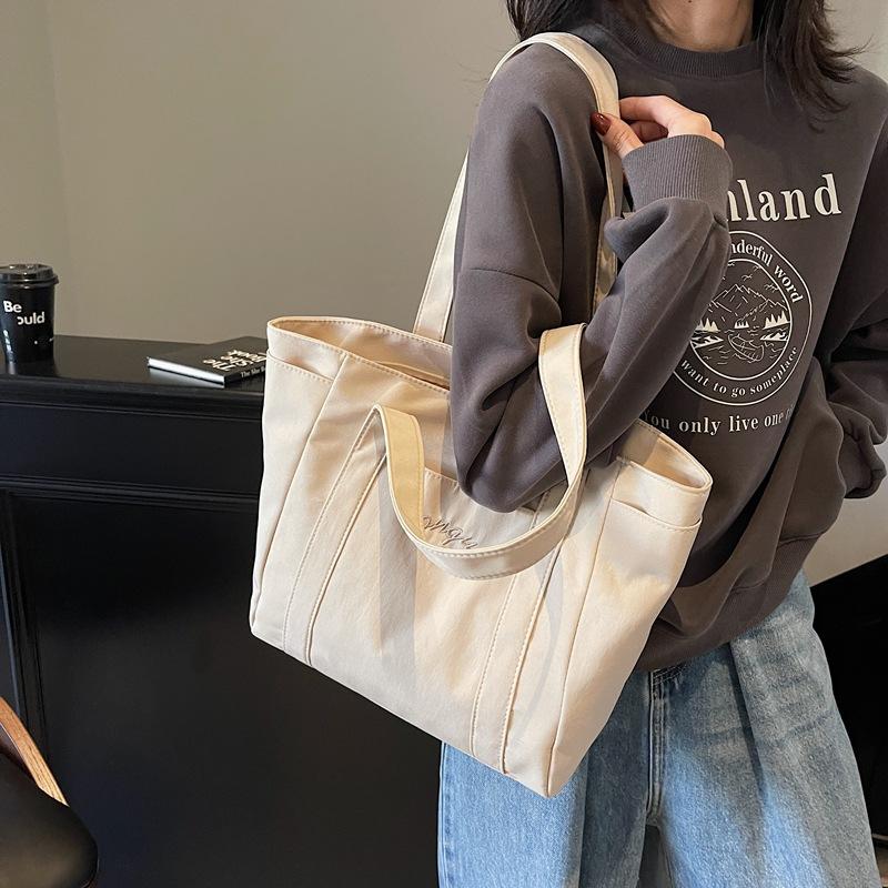 Casual cloth bag women s bag 2025 new versatile large-capacity shoulder bag college student tote bag чёрный
Casual cloth bag women s bag 2025 new versatile large-capacity shoulder bag college student tote bag чёрный