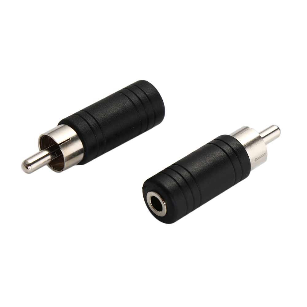 Converter Connector Black Red Audio Adapter RCA to 3.5mm Adapter 3.5mm Female Jack RCA Male Plug
Converter Connector Black Red Audio Adapter RCA to 3.5mm Adapter 3.5mm Female Jack RCA Male Plug