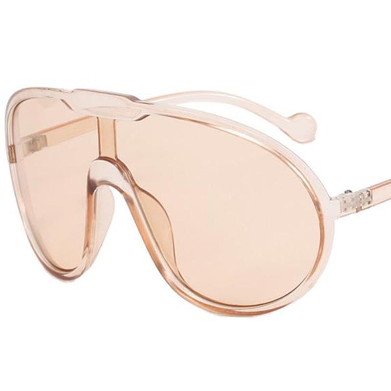 HOT Sunglasses Unisex Siamese Lens Sun Glasses Adumbral Anti-UV Spectacles Oversize Fame Eyeglasses Outdoor Ornamental Google Tawny шампанського
HOT Sunglasses Unisex Siamese Lens Sun Glasses Adumbral Anti-UV Spectacles Oversize Fame Eyeglasses Outdoor Ornamental Google Tawny шампанського