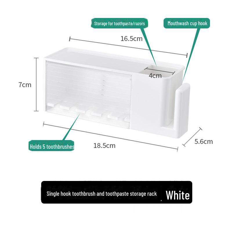 Японський настінний комплект для ванної кімнати без перфораторів: Тримач для зубних щіток та підставка для ополіскувача для рота
Японський настінний комплект для ванної кімнати без перфораторів: Тримач для зубних щіток та підставка для ополіскувача для рота