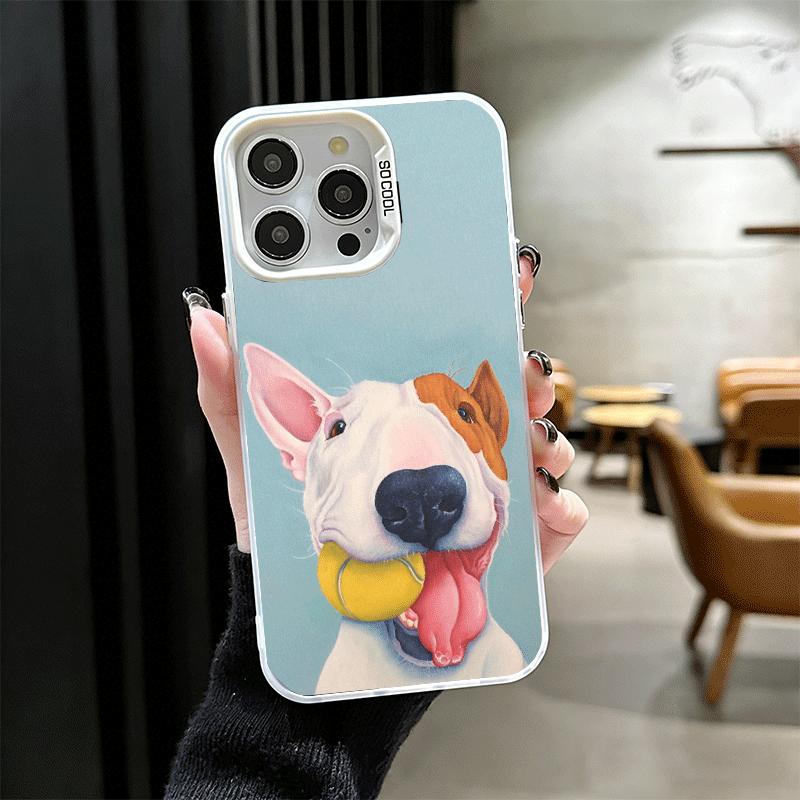 Bull Terrier Dog Cute Puppies Soft Phone Case for iPhone 15 16 17 Pro Max 17Air 16E 14 Plus 13 12 Mini Shockproof Cover Back She iPhone 17 Air
Bull Terrier Dog Cute Puppies Soft Phone Case for iPhone 15 16 17 Pro Max 17Air 16E 14 Plus 13 12 Mini Shockproof Cover Back She iPhone 17 Air