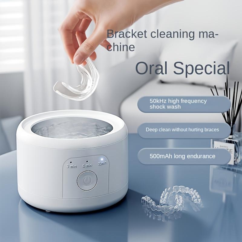 Portable USB Rechargeable Soundwave Technology Cleaner - Denture & Braces, Retainers, Invisible Braces, Toothbrush Heads & Jewelry білий
Portable USB Rechargeable Soundwave Technology Cleaner - Denture & Braces, Retainers, Invisible Braces, Toothbrush Heads & Jewelry білий