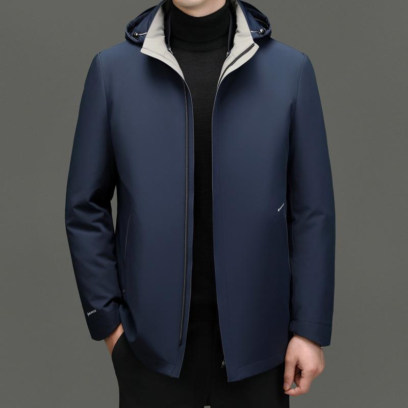 Men s High-End Winter Down Jacket: Middle-Aged & Elderly Business Casual, Thickened Warm Hooded Coat 190 синій
Men s High-End Winter Down Jacket: Middle-Aged & Elderly Business Casual, Thickened Warm Hooded Coat 190 синій