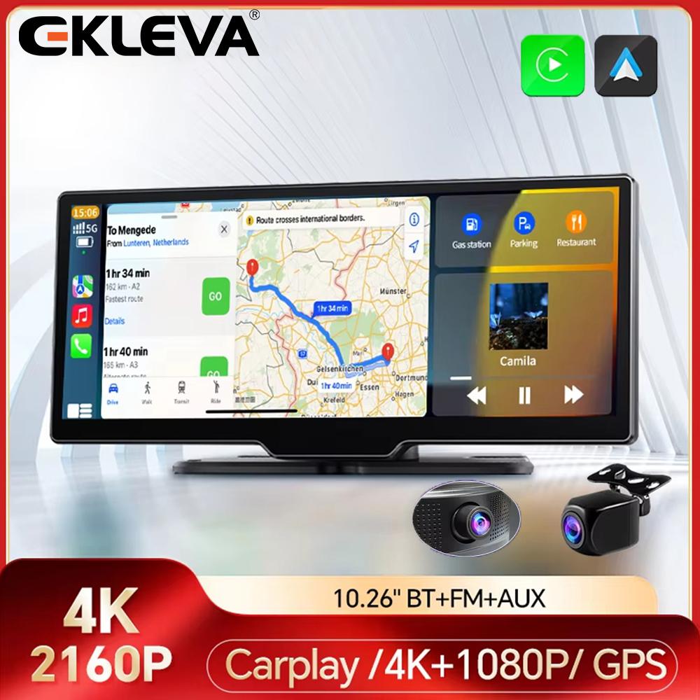EKLEVA 10,26-дюймовый автомобильный видеорегистратор 4K Dash Cam Зеркало заднего вида WIFI Панель приборов Двойная камера Видеорегистратор Поддержка Carplay Android Auto
EKLEVA 10,26-дюймовый автомобильный видеорегистратор 4K Dash Cam Зеркало заднего вида WIFI Панель приборов Двойная камера Видеорегистратор Поддержка Carplay Android Auto
