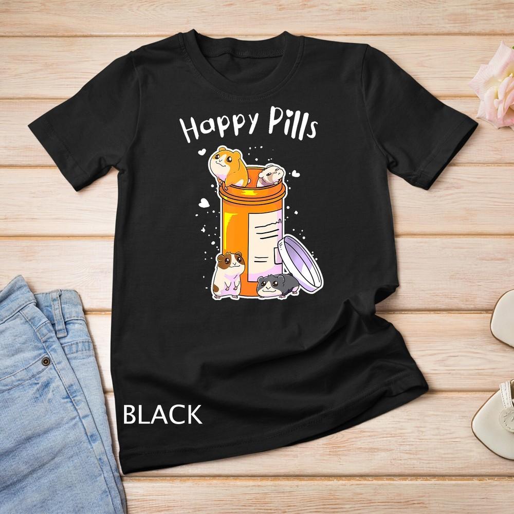 Guinea Pigs Happy Pills Anime Cute Gift T-Shirt Unisex T-shirt S
Guinea Pigs Happy Pills Anime Cute Gift T-Shirt Unisex T-shirt S