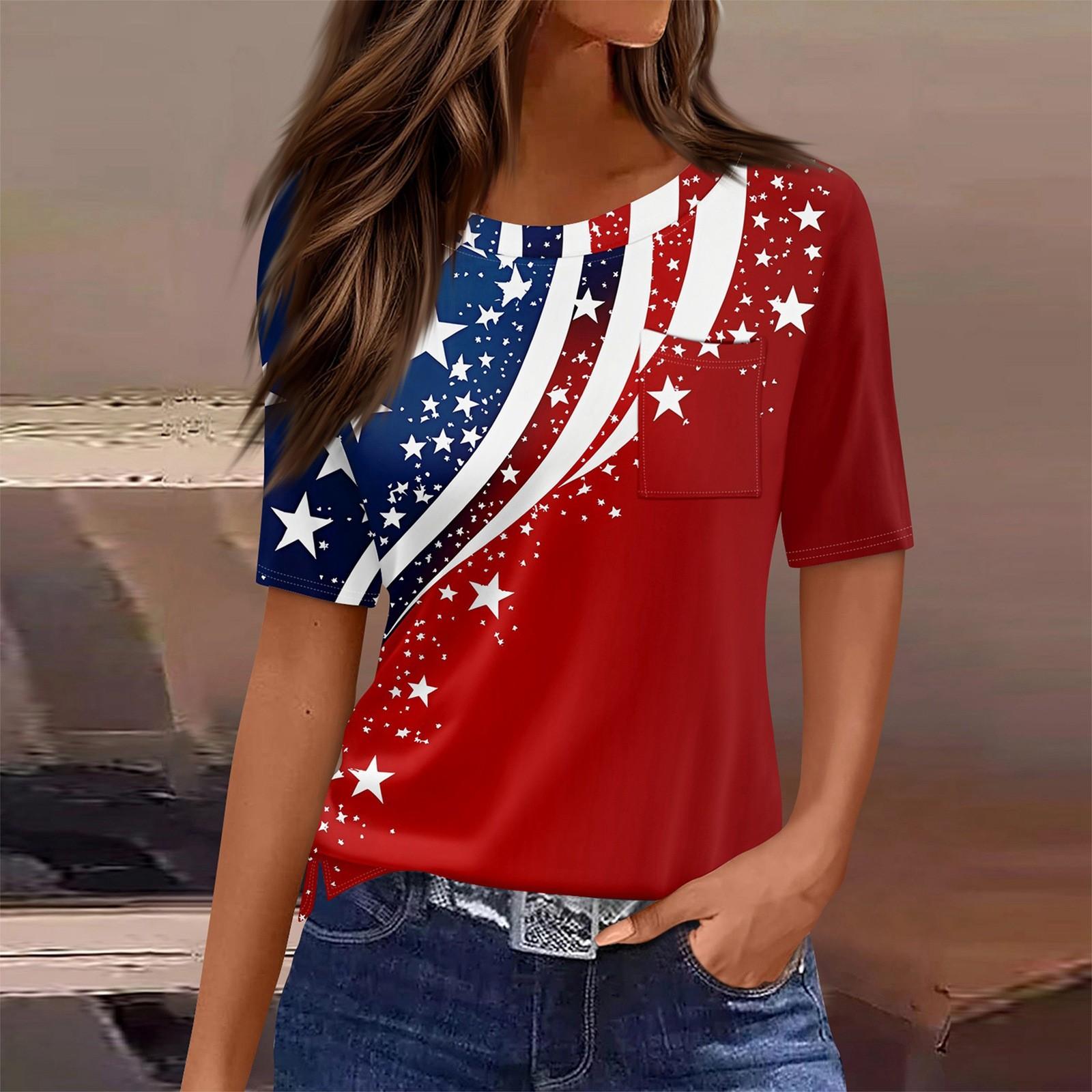 T Shirts For Women Round Neck Dressy Casual Blouses Printing Short Sleeve Summer Tops Loose Fit XL винний
T Shirts For Women Round Neck Dressy Casual Blouses Printing Short Sleeve Summer Tops Loose Fit XL винний
