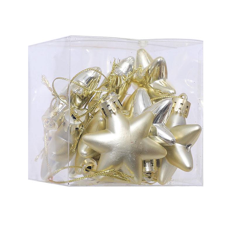 Set of 12 Festive Electroplated Hexagonal Star Ornaments - 5CM, Matte & Glossy Finish, Perfect for Christmas Tree Decoration 5cm 12pcs
Set of 12 Festive Electroplated Hexagonal Star Ornaments - 5CM, Matte & Glossy Finish, Perfect for Christmas Tree Decoration 5cm 12pcs