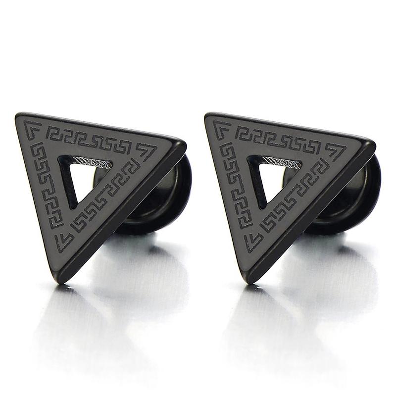 1 /11 Pairs Punk Stainless Steel Stud Earrings Black Earrings Set For Men Women Vintage Hip Hop Piercing Ear Zircon Accessories
1 /11 Pairs Punk Stainless Steel Stud Earrings Black Earrings Set For Men Women Vintage Hip Hop Piercing Ear Zircon Accessories