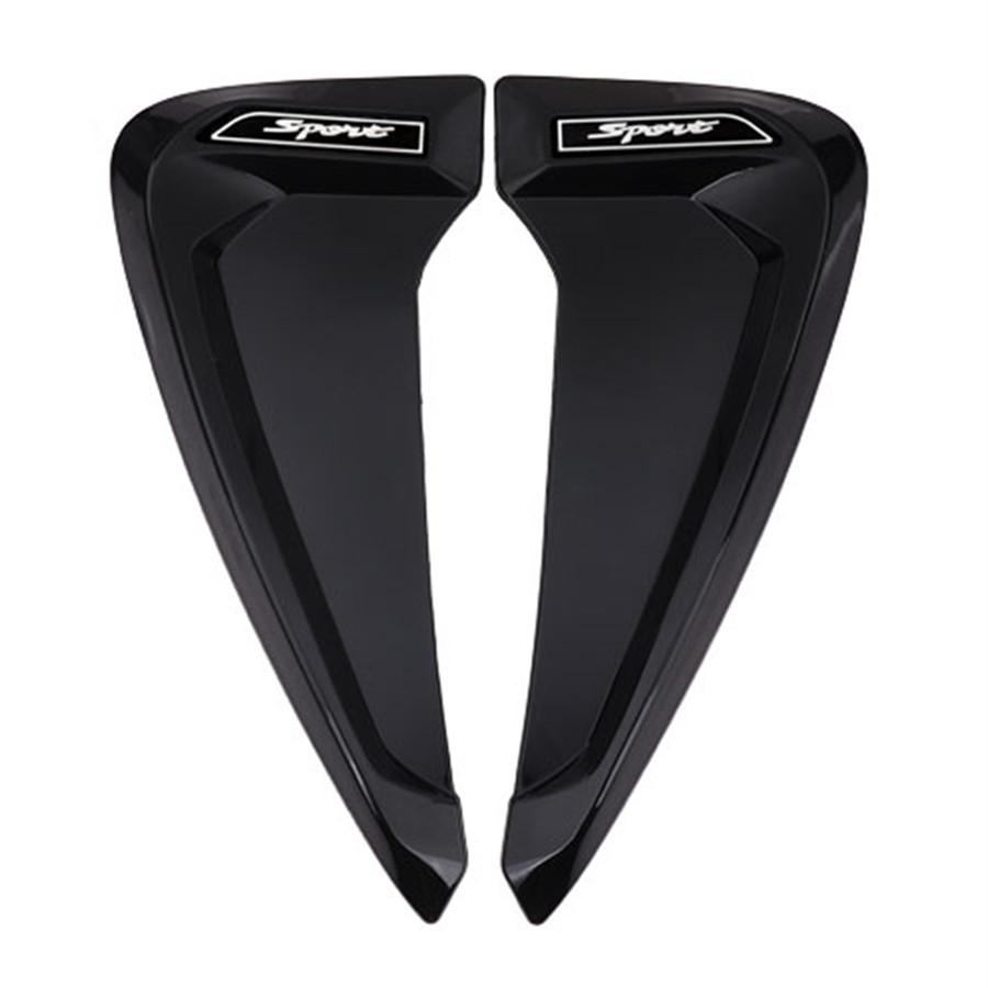 2x glossy black stickers for car side air intakes fender decoration made of abs in a sporty style
2x glossy black stickers for car side air intakes fender decoration made of abs in a sporty style