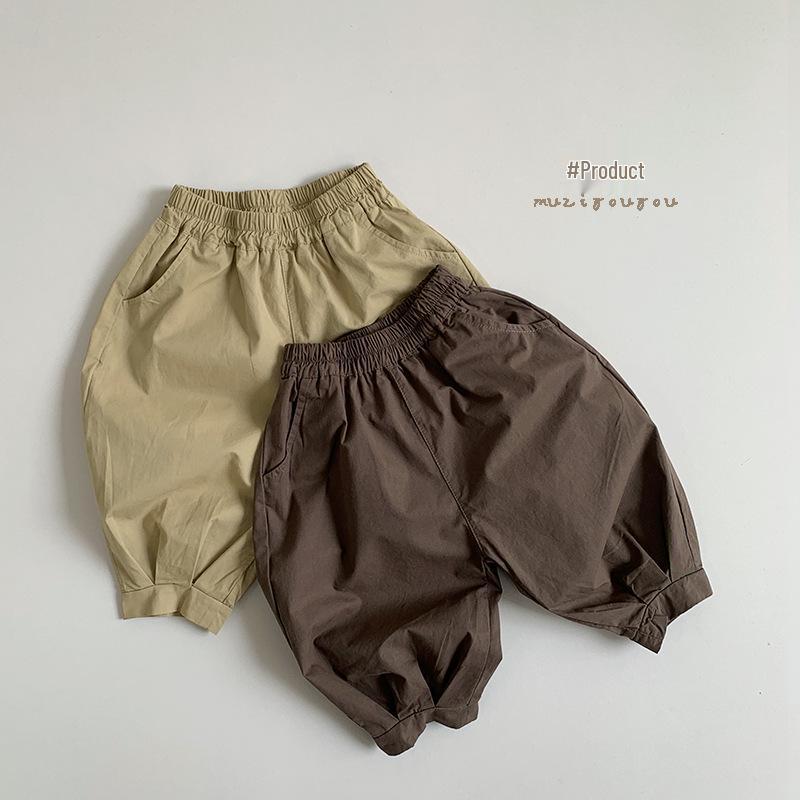 Children s Retro Wide Leg Cotton Pants - Spring & Summer Casual Trousers for Boys & Girls 90 cm темного кольору хакі
Children s Retro Wide Leg Cotton Pants - Spring & Summer Casual Trousers for Boys & Girls 90 cm темного кольору хакі