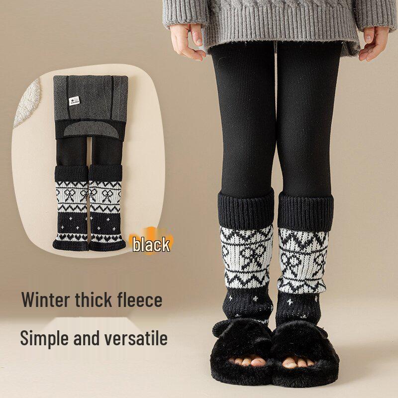 2025 Winter Girls Fair Isle Patchwork Leg Warmers & Velvet-Lined Chunky Socks Pants XL height 125-140
2025 Winter Girls Fair Isle Patchwork Leg Warmers & Velvet-Lined Chunky Socks Pants XL height 125-140