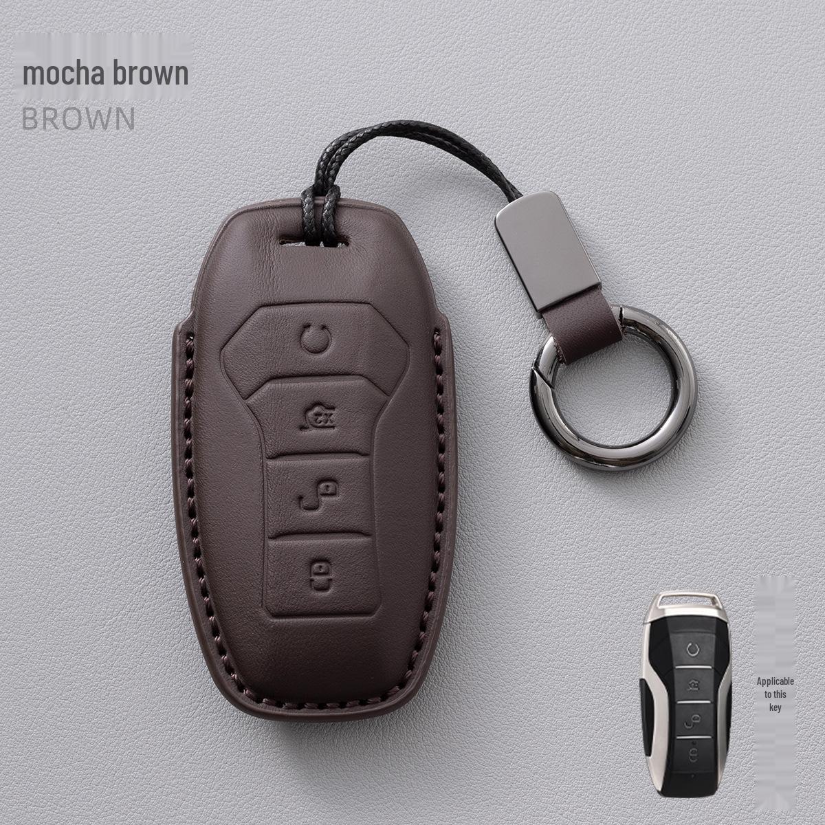 Genuine Leather Key Case for BYD Han, Qin Plus DMI, Song Pro, Song L, Tang, Yuan, 05, Seagull, Dolphin - Cross-Border Box
Genuine Leather Key Case for BYD Han, Qin Plus DMI, Song Pro, Song L, Tang, Yuan, 05, Seagull, Dolphin - Cross-Border Box
