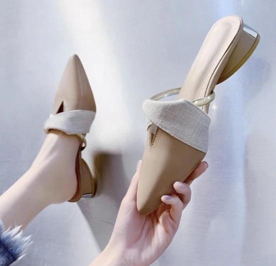 Весна и осень новые европейские и американские туфли на высоком каблуке с сексуальным острым носком, универсальные женские туфли с неглубоким носком 37
Весна и осень новые европейские и американские туфли на высоком каблуке с сексуальным острым носком, универсальные женские туфли с неглубоким носком 37