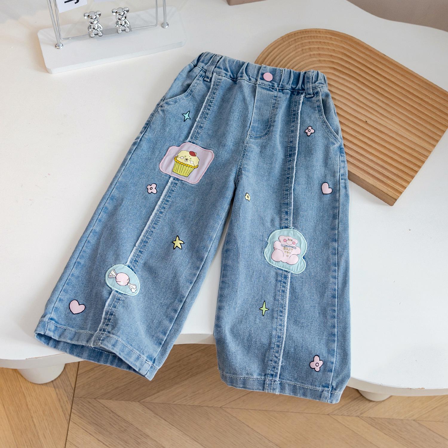 2024 Весенние детские универсальные свободные джинсы прямого кроя для мальчиков и девочек - Модные повседневные длинные брюки Size 100
2024 Весенние детские универсальные свободные джинсы прямого кроя для мальчиков и девочек - Модные повседневные длинные брюки Size 100