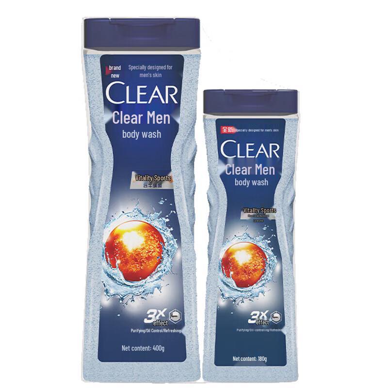 Clear Men Vitality Sport Body Wash Combo Pack
Clear Men Vitality Sport Body Wash Combo Pack