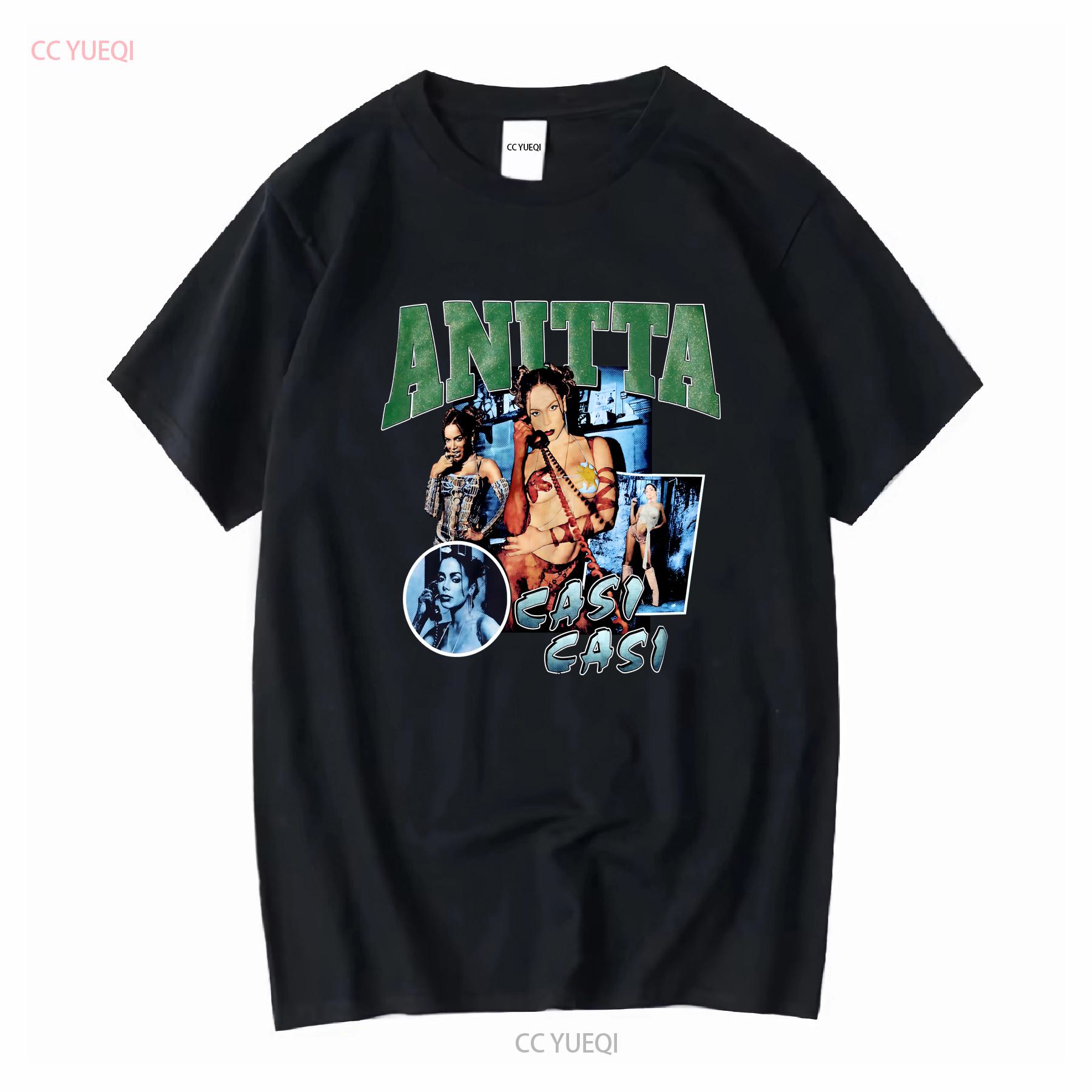 Anitta Photo Collage Glitter Logo Boyfriend Fit Girls T Shirt vintage Washed Soft fashion Stretched designer clothes 4XL
Anitta Photo Collage Glitter Logo Boyfriend Fit Girls T Shirt vintage Washed Soft fashion Stretched designer clothes 4XL