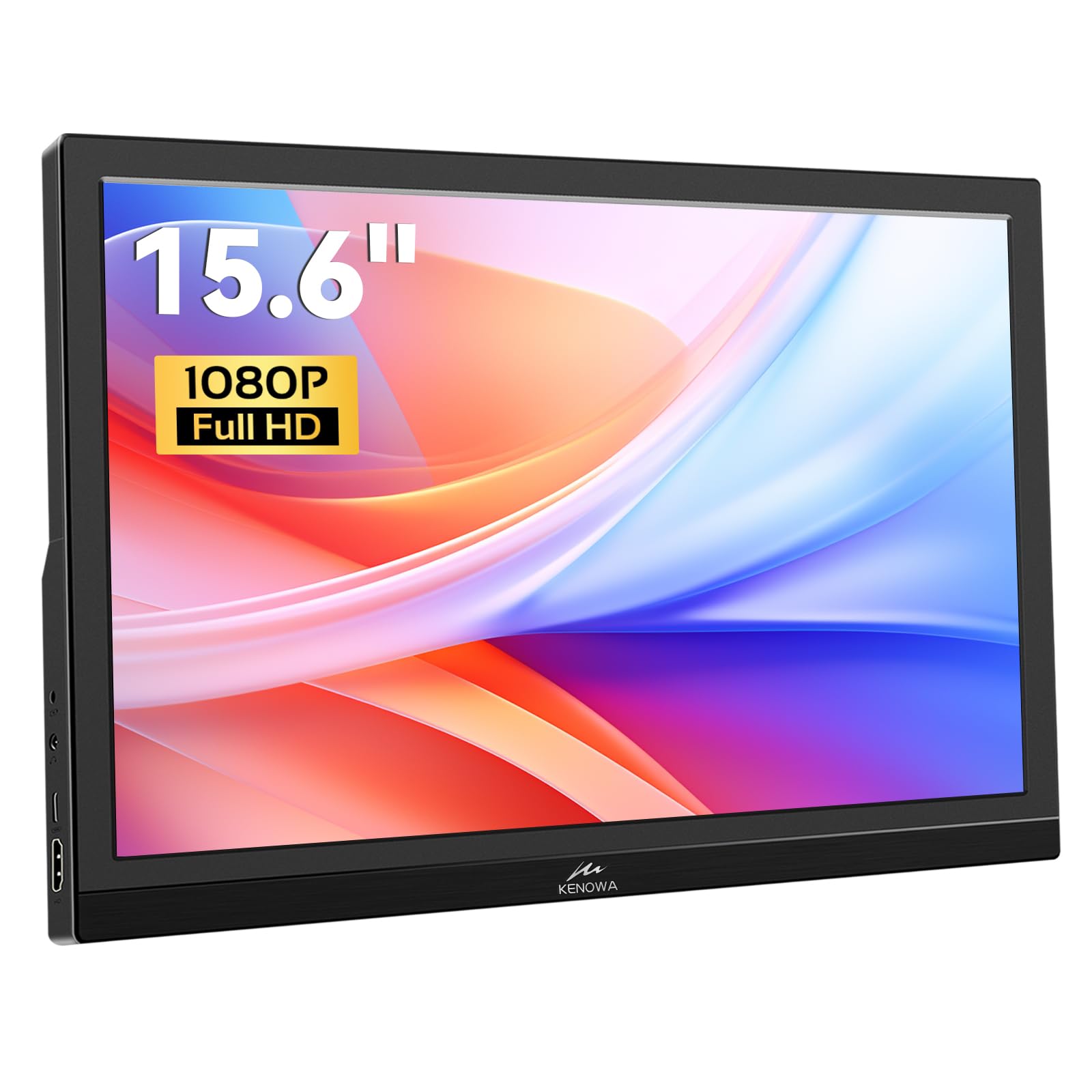 Mobile Monitor inch Kenowa FHD Resolution 60Hz 5ms Thin Standard HDMI with 7 8 PC Portable Display 15.6 19201080 Type-C Port/Built-in чорний
Mobile Monitor inch Kenowa FHD Resolution 60Hz 5ms Thin Standard HDMI with 7 8 PC Portable Display 15.6 19201080 Type-C Port/Built-in чорний