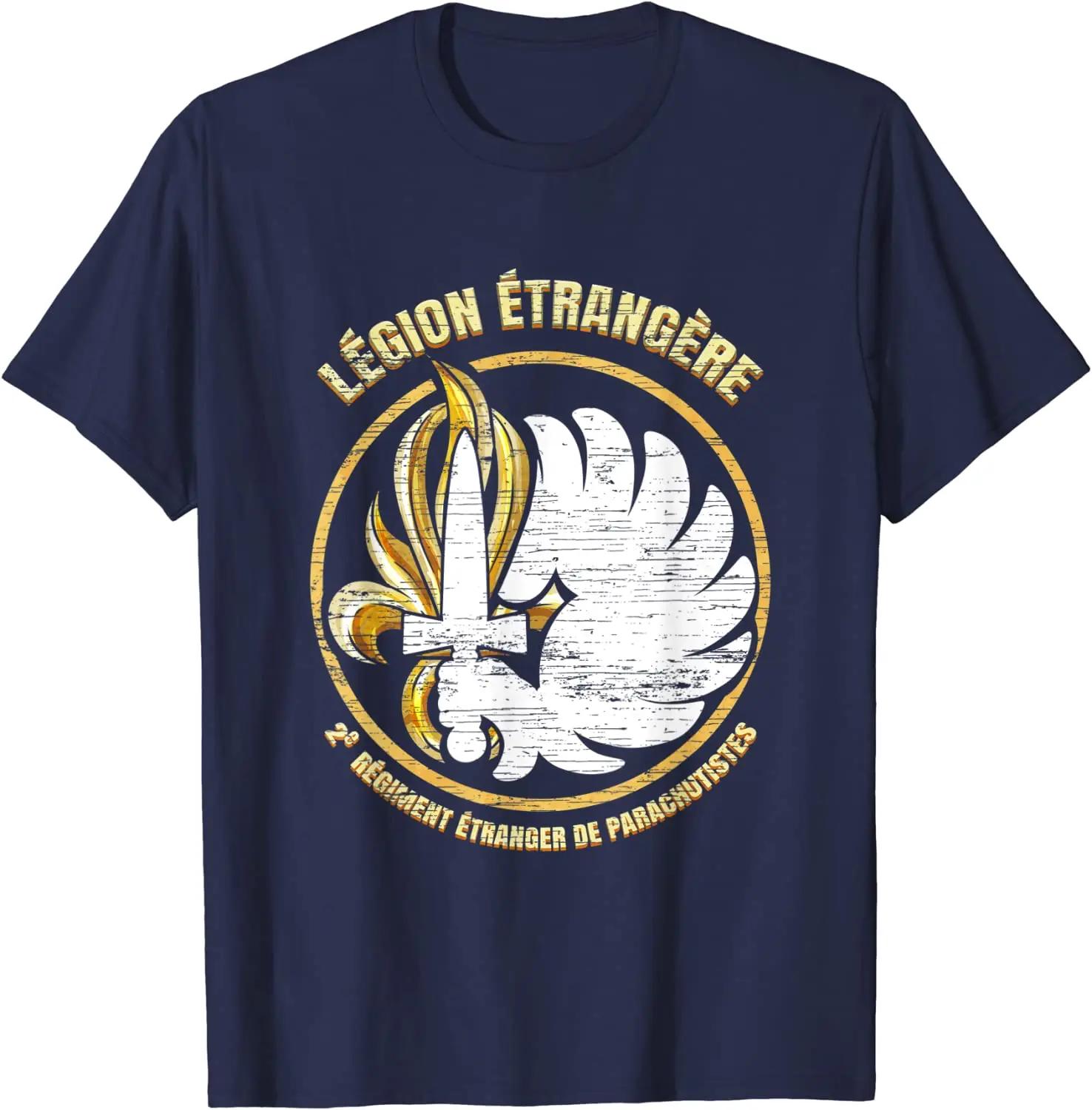 Legion Etrangere 2e Regiment De Parachutistes Badge Men TShirt Short Sleeve Casual Cotton ONeck Summer Men Clothing 4XL
Legion Etrangere 2e Regiment De Parachutistes Badge Men TShirt Short Sleeve Casual Cotton ONeck Summer Men Clothing 4XL