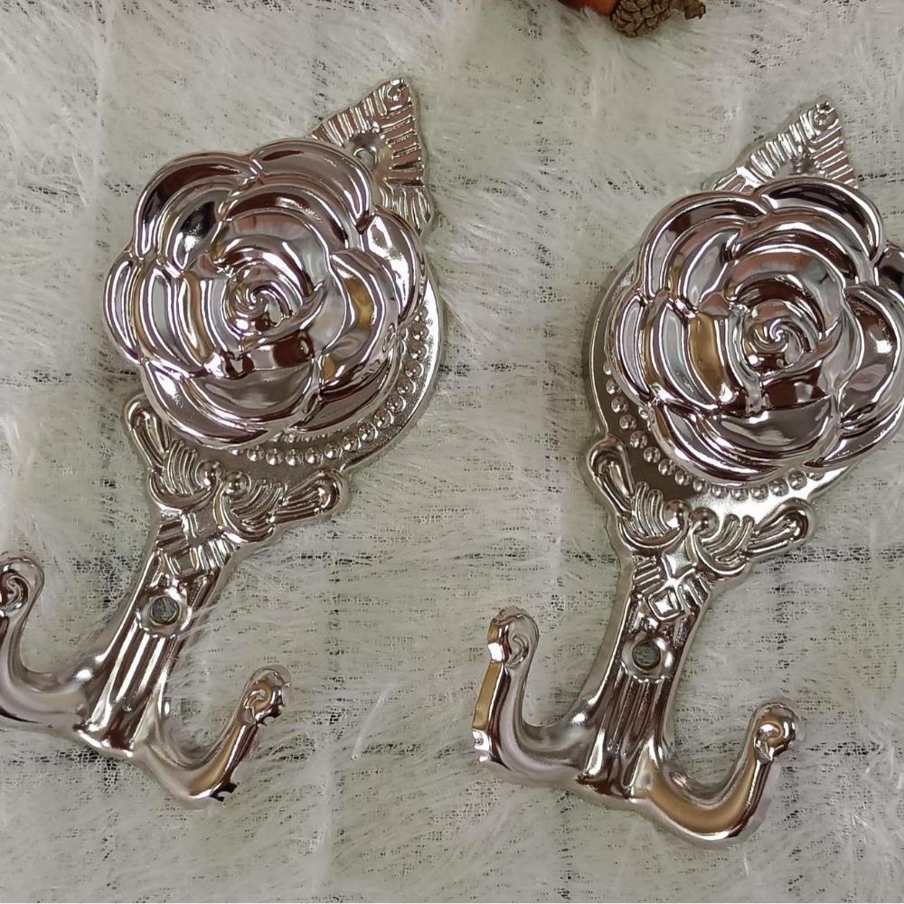 1 Pair Metal Material Curtain Holdback Wall Mounted with Screw Rose Curtain Hook Multifunctional Rose Design Window Holder
1 Pair Metal Material Curtain Holdback Wall Mounted with Screw Rose Curtain Hook Multifunctional Rose Design Window Holder