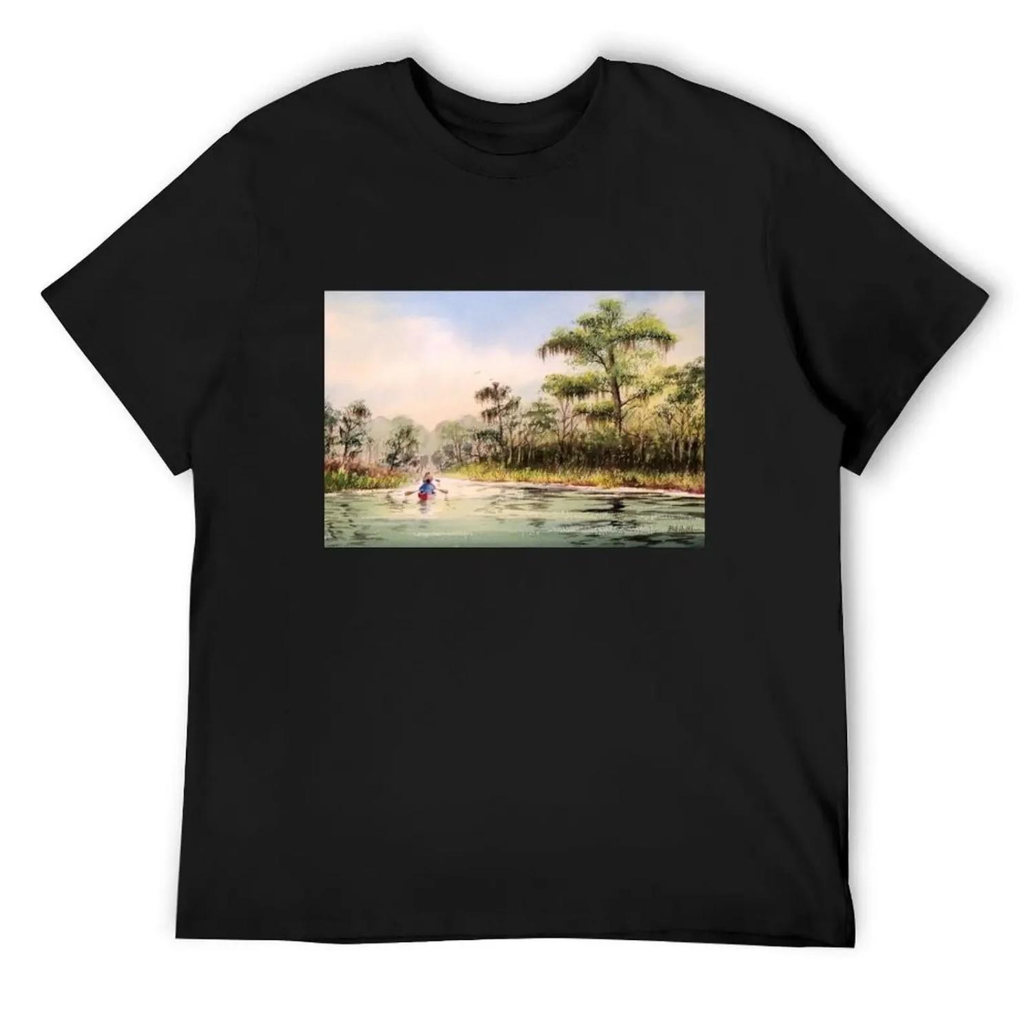 Canoeing The Wacissa River T-Shirt Aesthetic clothing summer tops Short sleeve tee sweat mens plain t shirts XXXXXL чорний
Canoeing The Wacissa River T-Shirt Aesthetic clothing summer tops Short sleeve tee sweat mens plain t shirts XXXXXL чорний