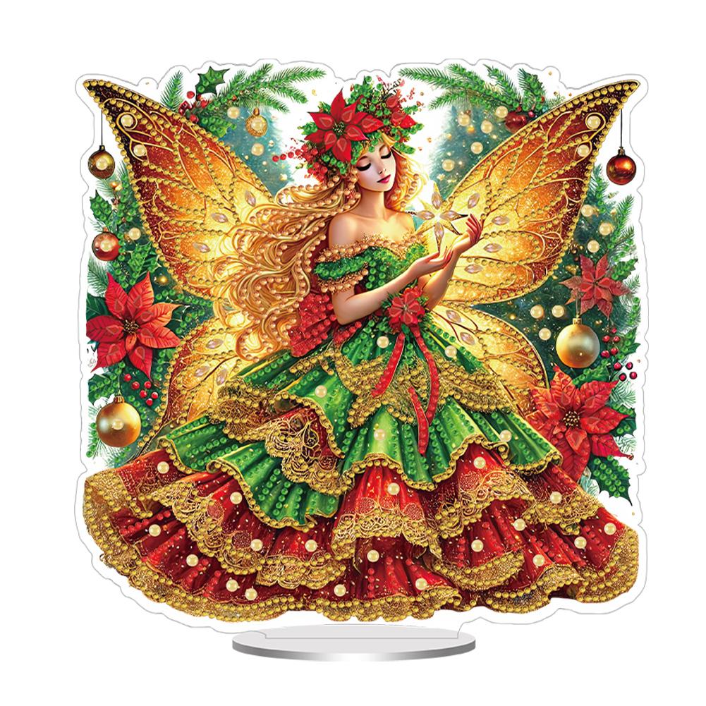 Acrylic Special Shape Xmas Butterfly Girl Desktop Diamond Art Kits 5D DIY Diamond Art Tabletop Decorations for Adults Beginner
Acrylic Special Shape Xmas Butterfly Girl Desktop Diamond Art Kits 5D DIY Diamond Art Tabletop Decorations for Adults Beginner