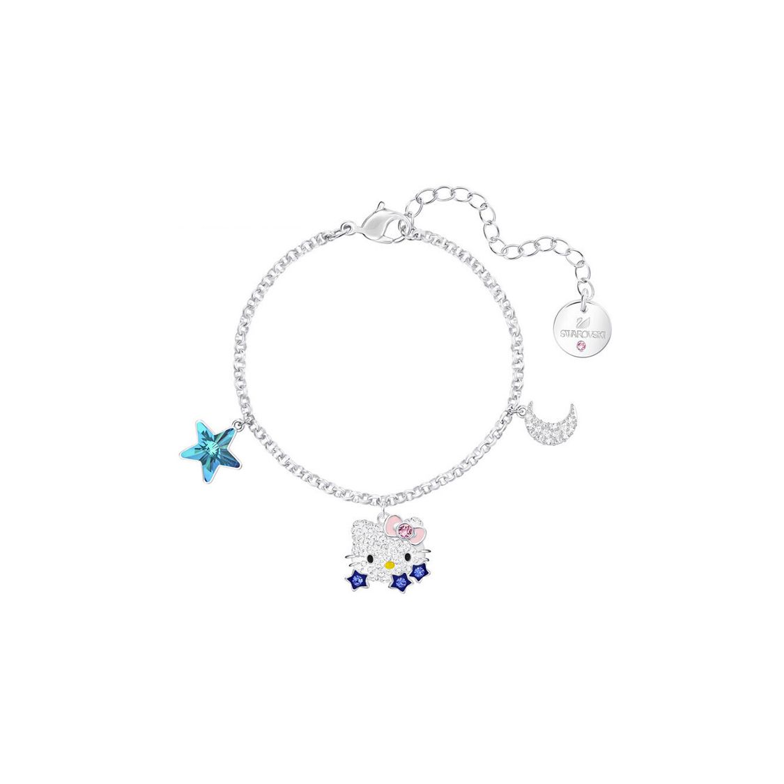 Swarovski Hello Kitty Star Moon Colorful Bracelet Women bracelet White-Gold 5297535 Box (Random Color)
Swarovski Hello Kitty Star Moon Colorful Bracelet Women bracelet White-Gold 5297535 Box (Random Color)