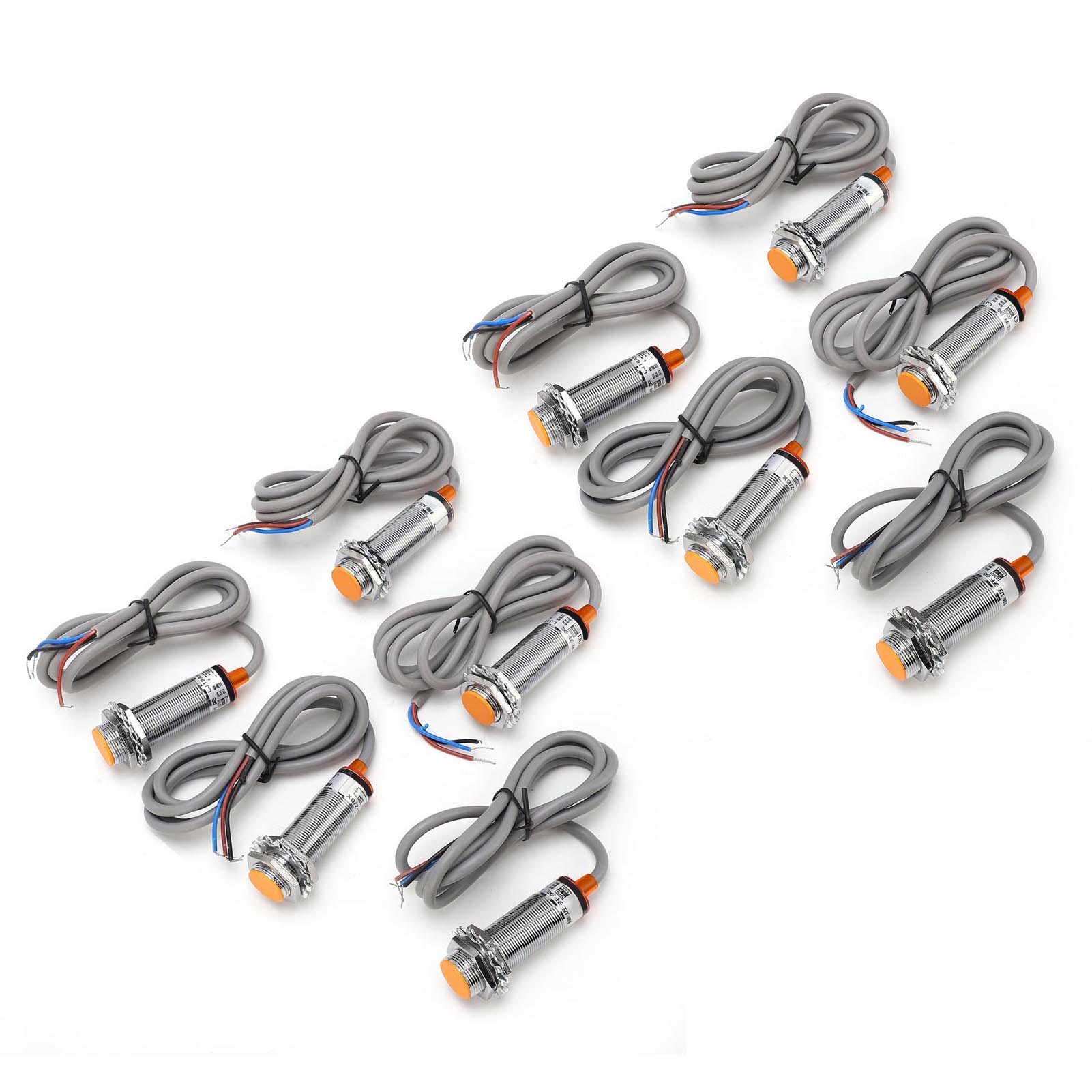 10 шт. Металевий індуктивний перемикач Датчик наближення Кінцевий вимикач NPN 3-провідний Нормально відкритий LJ18A35ZBX
10 шт. Металевий індуктивний перемикач Датчик наближення Кінцевий вимикач NPN 3-провідний Нормально відкритий LJ18A35ZBX