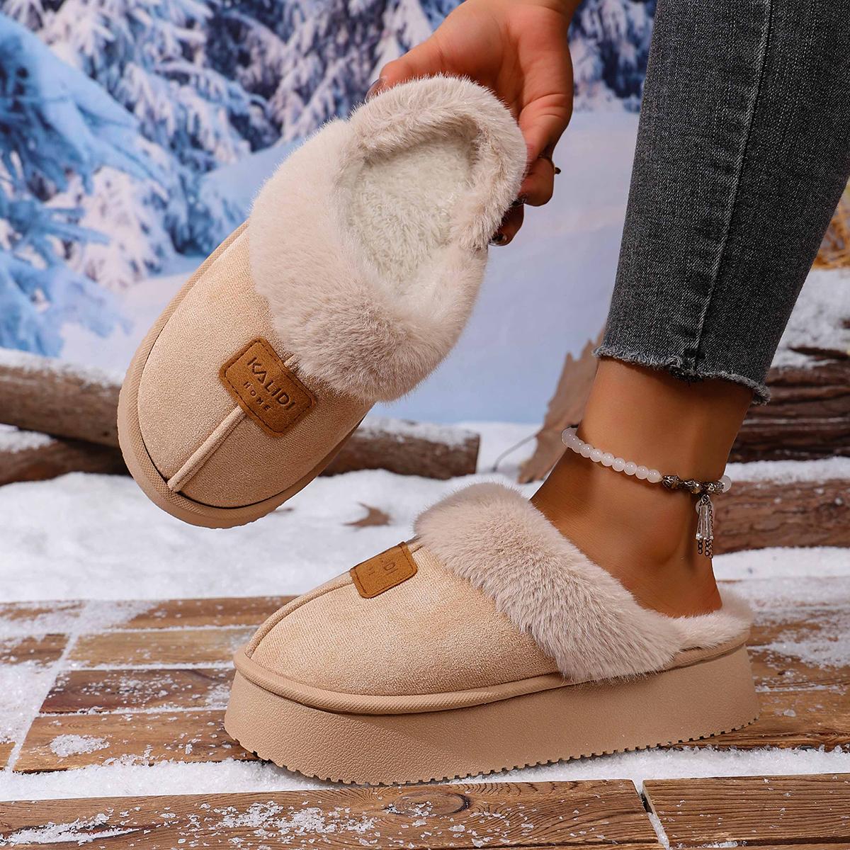 Fashion Comfort Furry Indoor Slippers Women 2025 Winter Soft Thick Bottom Fluffy Fur Mules Slippers Cotton Home Suede Slides for Woman 40-41 бежевый
Fashion Comfort Furry Indoor Slippers Women 2025 Winter Soft Thick Bottom Fluffy Fur Mules Slippers Cotton Home Suede Slides for Woman 40-41 бежевый