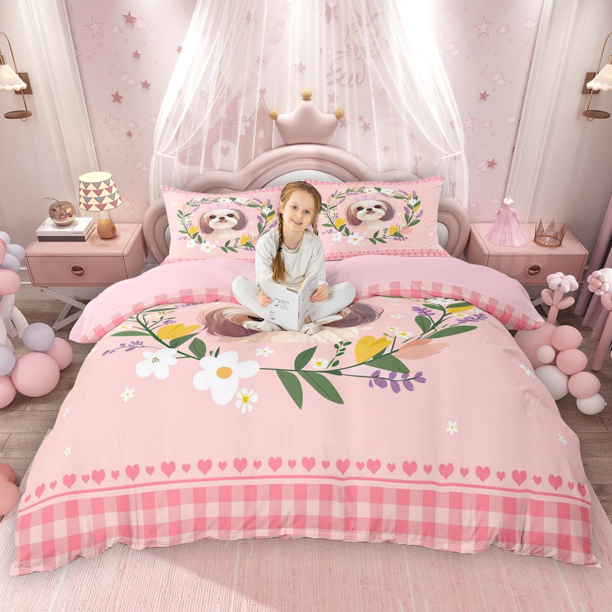 Homewish Cute Animal Duvet Cover Set For Girls, Pink Plaid Checkered Bedding Set, Sloth Axolotl Elephant Comforter Cover Set DE XS 100x135cm 2pcs&set
Homewish Cute Animal Duvet Cover Set For Girls, Pink Plaid Checkered Bedding Set, Sloth Axolotl Elephant Comforter Cover Set DE XS 100x135cm 2pcs&set