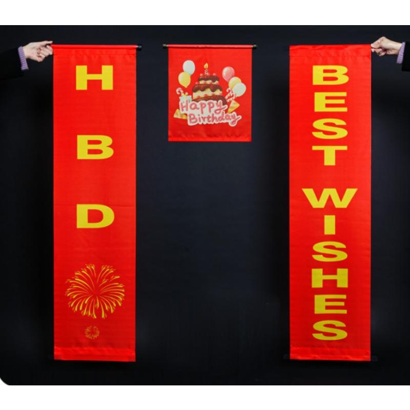 Magic Changing Banner Scroll Fu Character Spring Couplets Transformation Stage Prop for Festival Celebration Magic Tricks Comedy
Magic Changing Banner Scroll Fu Character Spring Couplets Transformation Stage Prop for Festival Celebration Magic Tricks Comedy