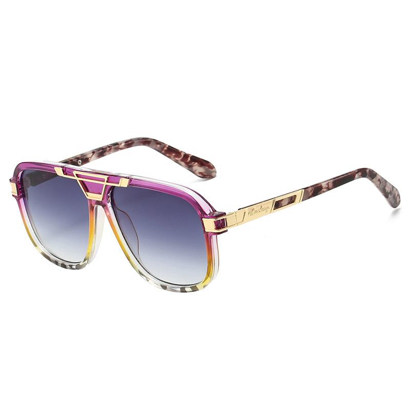 Новый стиль персонализированных солнцезащитных очков с двойной перекладиной, модные женские солнцезащитные очки, женские ультрафиолетовые солнцезащитные очки для автомобиля фиолетовый
Новый стиль персонализированных солнцезащитных очков с двойной перекладиной, модные женские солнцезащитные очки, женские ультрафиолетовые солнцезащитные очки для автомобиля фиолетовый