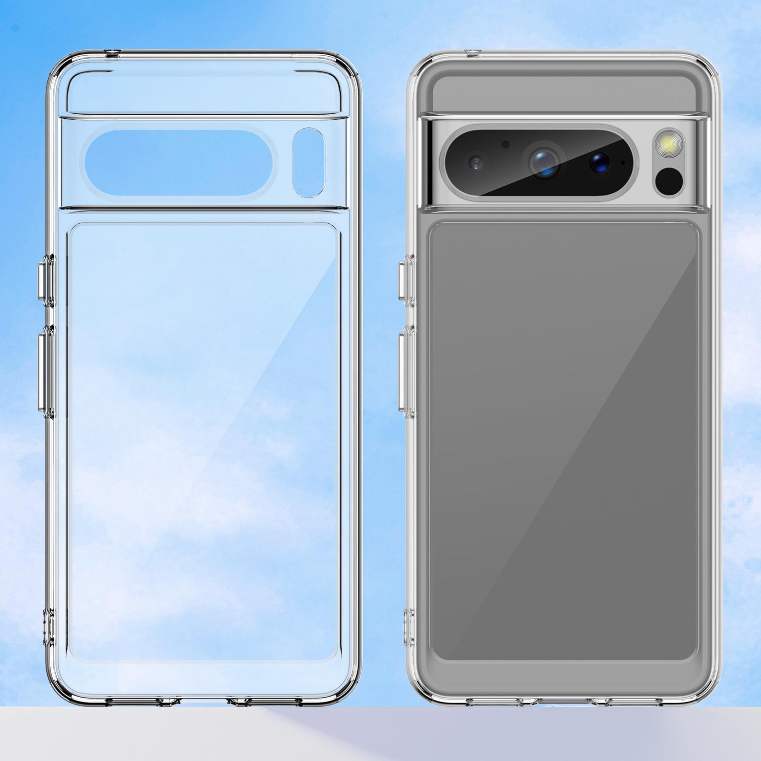 For Google Pixel 8 Pro Case Transparent TPU+Acrylic Phone Back Cover (Big Rear Lens Hole) A
For Google Pixel 8 Pro Case Transparent TPU+Acrylic Phone Back Cover (Big Rear Lens Hole) A