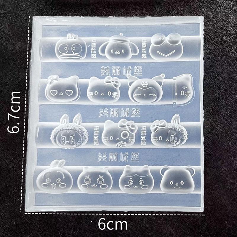 3D Silicone Nail Mold Kawaii Cartoon Hello Kitty Kuromi Template Nail Art Carving Mold DIY Manicure Decorations Design Stencils
3D Silicone Nail Mold Kawaii Cartoon Hello Kitty Kuromi Template Nail Art Carving Mold DIY Manicure Decorations Design Stencils