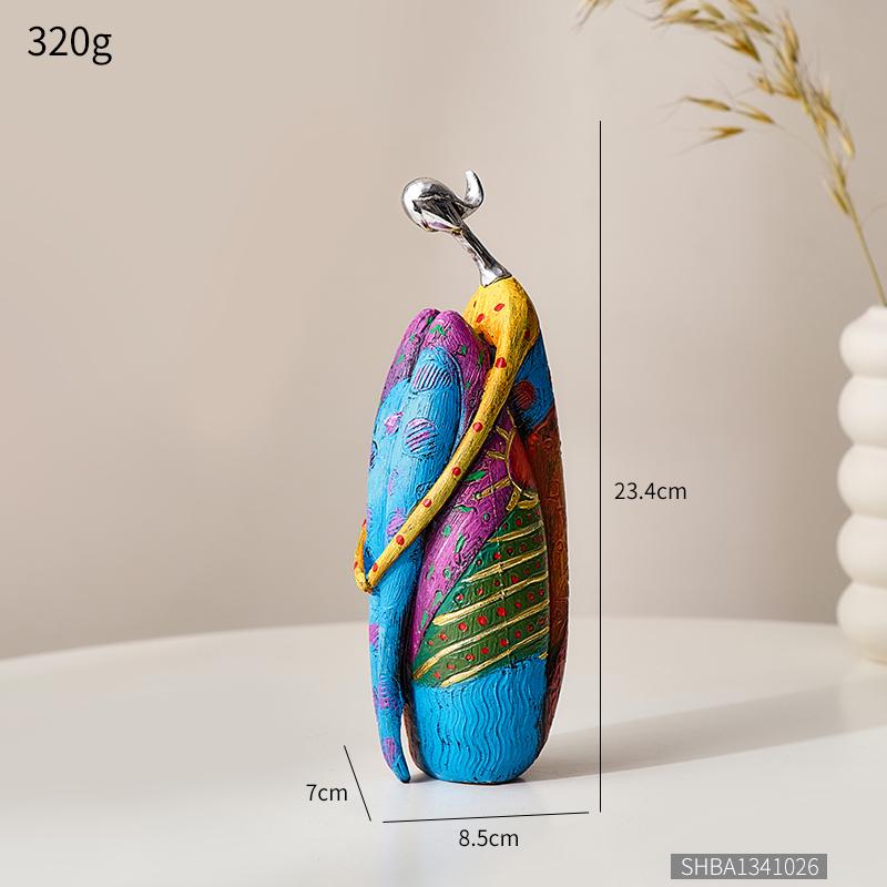 NORTHEUINS Resin Exotic Abstract Art Woman Figurine for Interior Afro Africa Figure Statue Home Living Room Desktop Decoration
NORTHEUINS Resin Exotic Abstract Art Woman Figurine for Interior Afro Africa Figure Statue Home Living Room Desktop Decoration