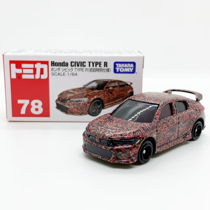 Tomica 78 Honda Civic TYPE R Overseas Sales (First Version)
Tomica 78 Honda Civic TYPE R Overseas Sales (First Version)