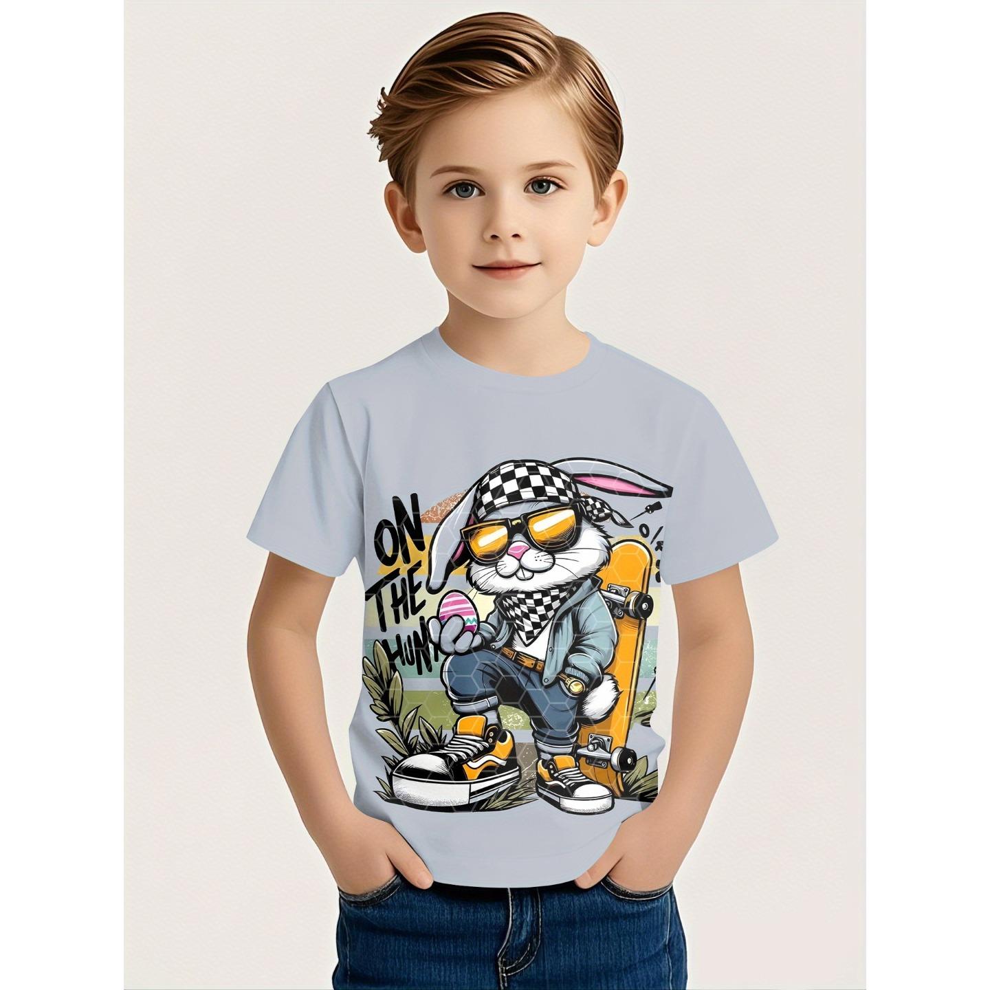 Summer Round Neck Cartoon Animal Pattern 3D Printed Top Fashionable Casual Short Sleeved Children s Boy T-shirts 170
Summer Round Neck Cartoon Animal Pattern 3D Printed Top Fashionable Casual Short Sleeved Children s Boy T-shirts 170