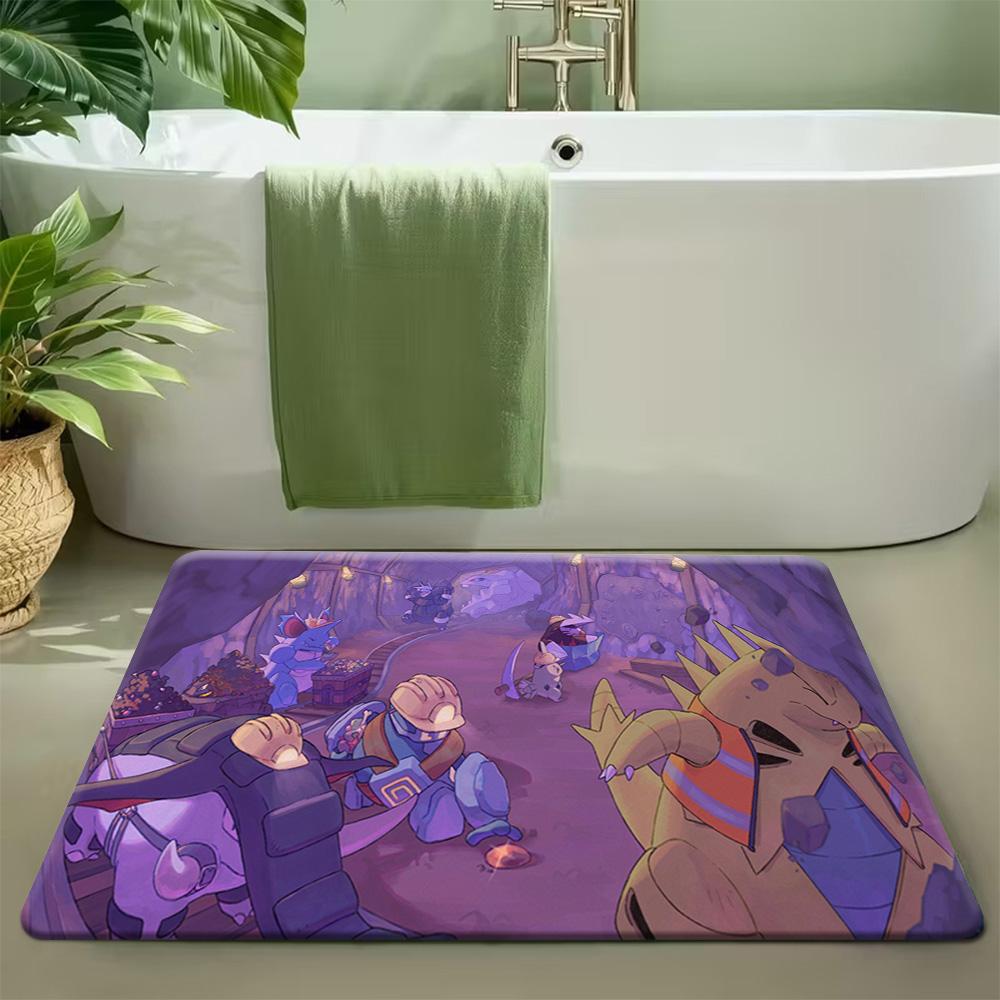 Pokemon Beach Surfing Adventure Print Non-slip Doormat, Soft Absorbent Floor Rug for Home Decor 40cm x 60cm
Pokemon Beach Surfing Adventure Print Non-slip Doormat, Soft Absorbent Floor Rug for Home Decor 40cm x 60cm