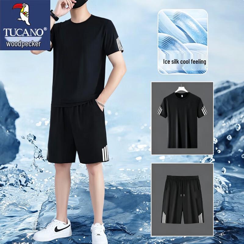 Tucano Men s Short Sleeve T-Shirt & Shorts Set 4XL
Tucano Men s Short Sleeve T-Shirt & Shorts Set 4XL