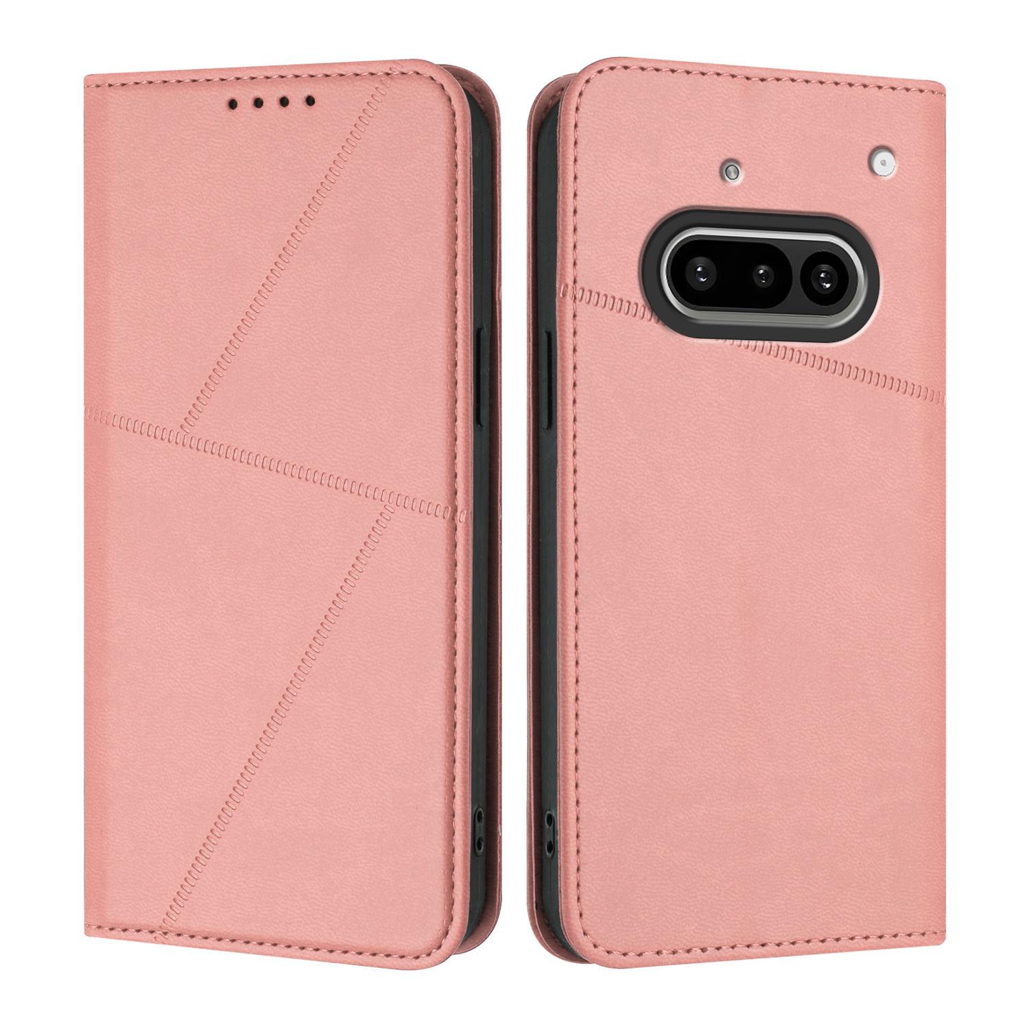 For Nothing Phone (3a) Wallet Case Magnetic Closure Leather Flip Phone Cover with Stand Pink
For Nothing Phone (3a) Wallet Case Magnetic Closure Leather Flip Phone Cover with Stand Pink