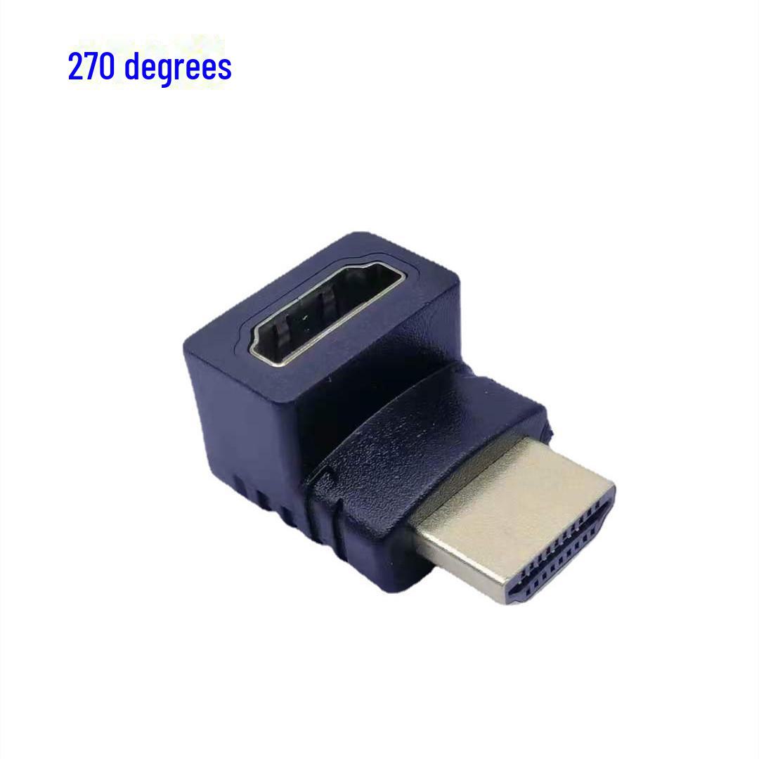L-подібний адаптер HDMI чоловічий-жіночий з кутом 90 градусів для РК-телевізорів
L-подібний адаптер HDMI чоловічий-жіночий з кутом 90 градусів для РК-телевізорів