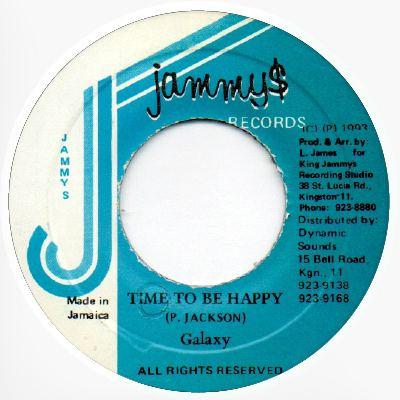 7inch Record GALAXY P Time To Be Happy NONE Jammys Records 1991 Jamaica Reggae Ska Dub Used
7inch Record GALAXY P Time To Be Happy NONE Jammys Records 1991 Jamaica Reggae Ska Dub Used