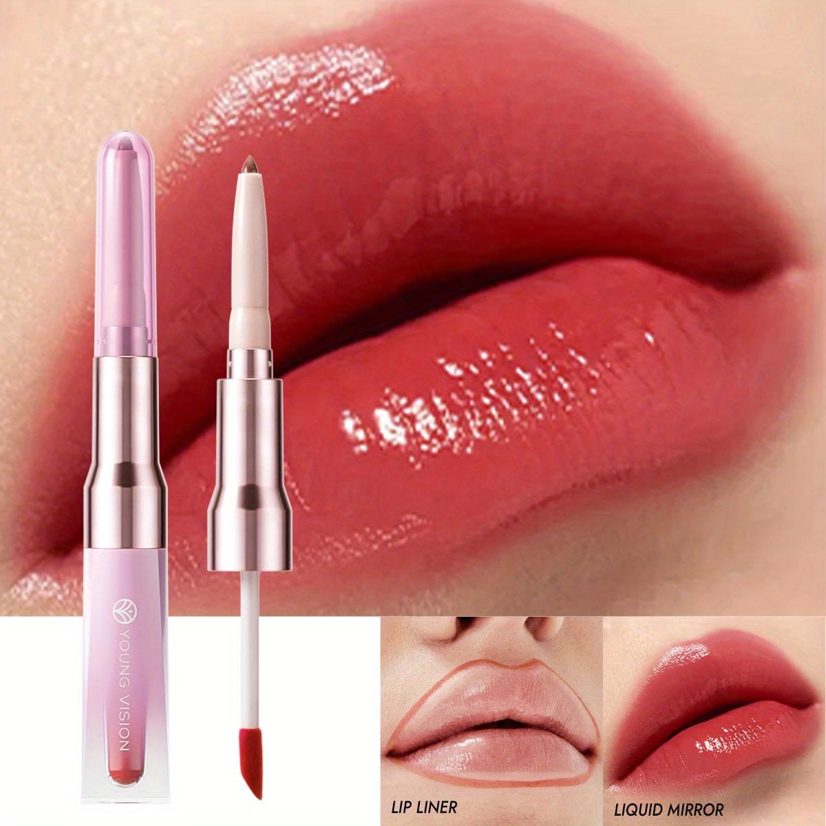 YOUNG VISION Dual-Ended Lip Liner & Liquid Mirror Lip Glosses, 2-in1 Long Lasting Lip Stain, No-Sticky Waterproof Lip Stains for Women
YOUNG VISION Dual-Ended Lip Liner & Liquid Mirror Lip Glosses, 2-in1 Long Lasting Lip Stain, No-Sticky Waterproof Lip Stains for Women