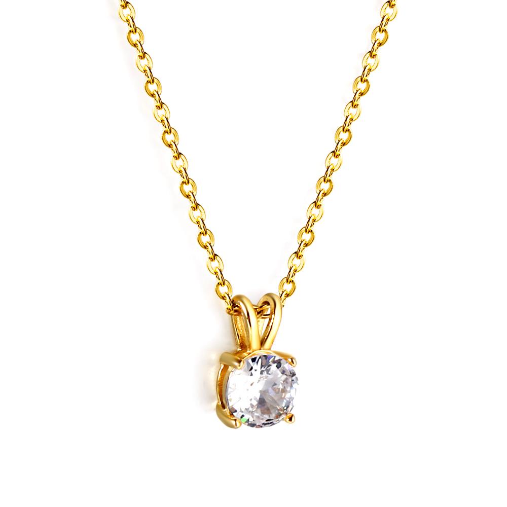 LUXUSTEEL Retro Colorful Round Crystal Pendant Necklace For Women Stainless Steel Rolo Chain Green White Red CZ
LUXUSTEEL Retro Colorful Round Crystal Pendant Necklace For Women Stainless Steel Rolo Chain Green White Red CZ